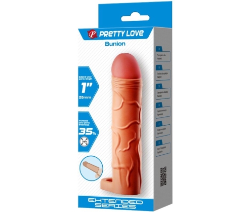 PRETTY LOVE - BUNION PENIS EXTENDER COVER FLESH