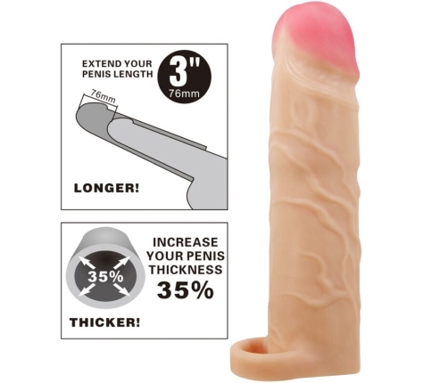 PRETTY LOVE - GERD PENIS EXTENDER COVER FLESH