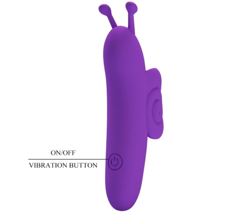 PRETTY LOVE - SNAIL POWERFUL PURPLE FINGER STIMULATOR
