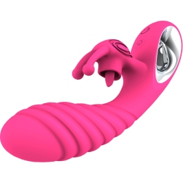 ARMONY - VICKY RABBIT VIBRATOR WITH FUCHSIA PULL RING TONGUE ARMONY - VICKY RABBIT VIBRATOR WITH FUCHSIA PULL RING TONGUE