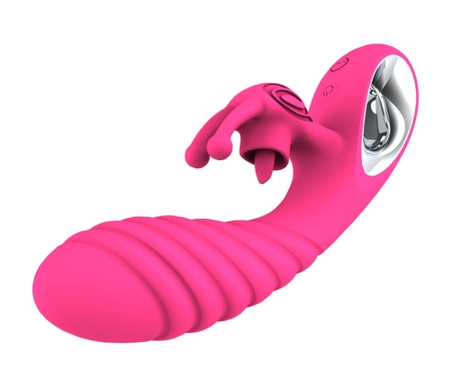 ARMONY - VICKY RABBIT VIBRATOR WITH FUCHSIA PULL RING TONGUE