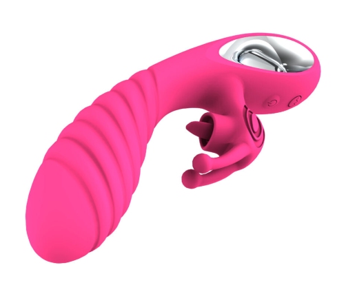 ARMONY - VICKY RABBIT VIBRATOR WITH FUCHSIA PULL RING TONGUE