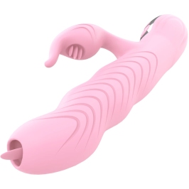 ARMONY - MARCIA VIBRATOR & THRUSTING DOUBLE TONGUE HEAT EFFECT PINK ARMONY - MARCIA VIBRATOR & THRUSTING DOUBLE TONGUE HEAT EFFECT PINK