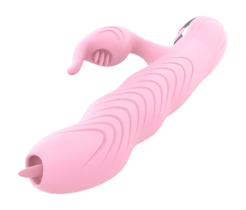ARMONY - MARCIA VIBRATOR & THRUSTING DOUBLE TONGUE HEAT EFFECT PINK