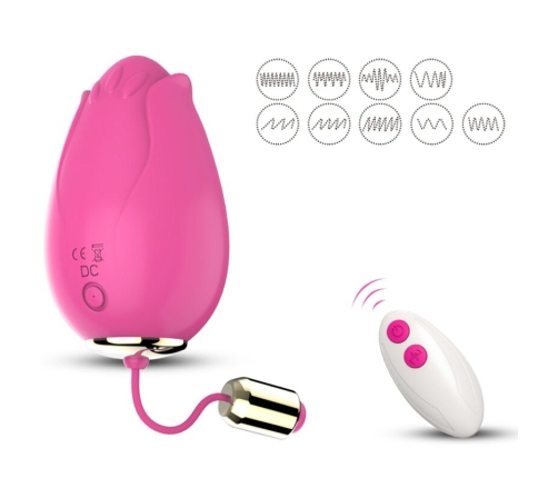 ARMONY - MANDALA EGG VIBRATOR G-SPOT REMOTE CONTROL FUCHSIA