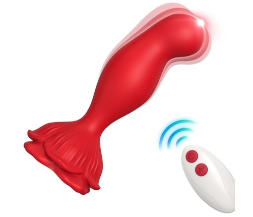 ARMONY - PINK VIBRATOR & ANAL PLUG REMOTE CONTROL RED