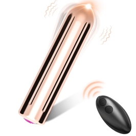 ARMONY - WARHEAD VIBRATOR BULLET REMOTE CONTROL GOLDEN 2 CM X 8.8 CM ARMONY - WARHEAD VIBRATOR BULLET REMOTE CONTROL GOLDEN 2 CM X 8.8 CM
