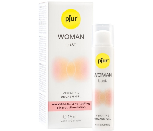 PJUR - WOMAN LUST VIBRATING GEL FOR ORGASM 15 ML