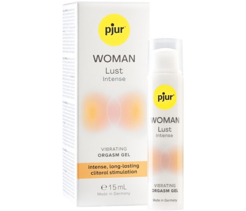 PJUR - WOMAN LUST INTENSE VIBRATING GEL FOR ORGASM 15 ML