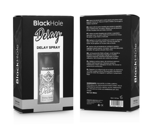 BLACK HOLE - DELAY SPRAY STUDY FORTE 30 ML