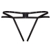 LIVCO CORSETTI FASHION - NOMADE THONG CROTCHLESS BLACK