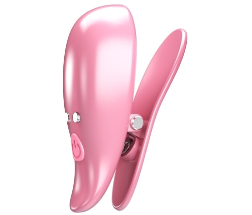 PRETTY LOVE - LEAF PINZAS VIBRATORIAS PARA PEZONES ROSA