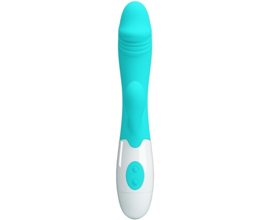 PRETTY LOVE - SNAPPY VIBRADOR PUNTO G VERDE AGUA