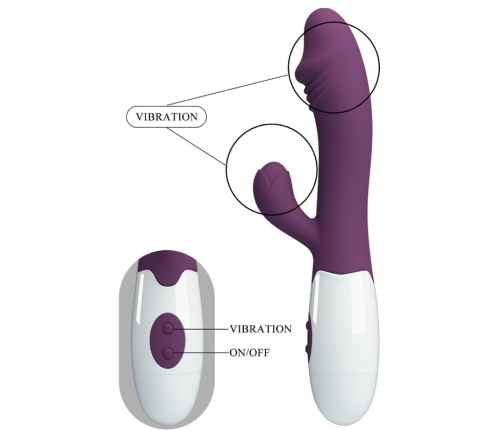 PRETTY LOVE - SNAPPY G-SPOT VIBRATOR PURPLE