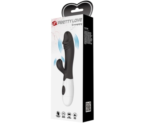 PRETTY LOVE - SNAPPY VIBRADOR PUNTO G NEGRO
