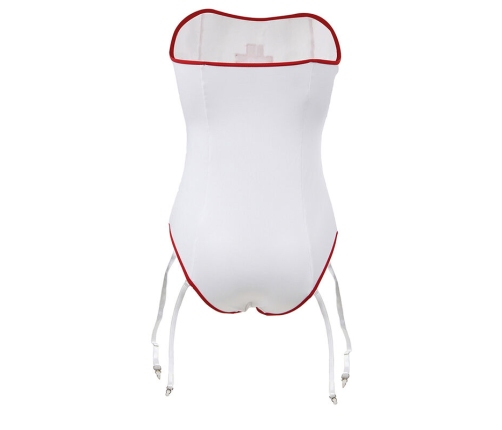 SUBBLIME - SEXY NURSE COSTUME WITH TEDDY S/M