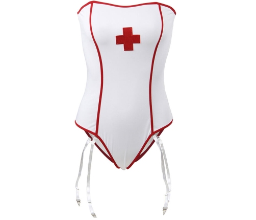 SUBBLIME - SEXY NURSE COSTUME WITH TEDDY S/M