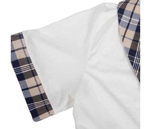 SUBBLIME - SEXY SCHOOLGIRL COSTUME TOP AND SKIRT L/XL