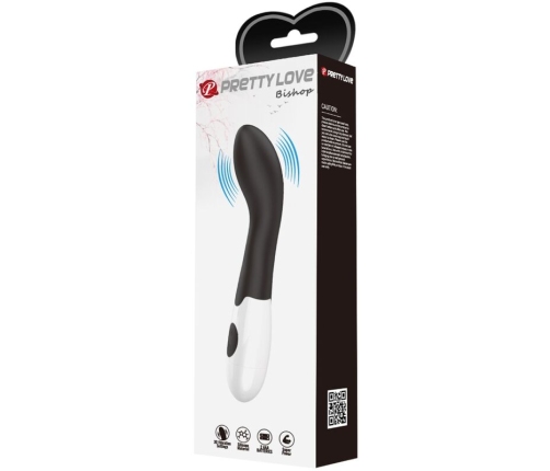 PRETTY LOVE - BISHOP VIBRADOR PUNTO G 30 MODOS NEGRO