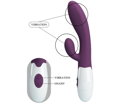 PRETTY LOVE - ALVIS VIBRADOR RABBIT & PUNTO G MORADO