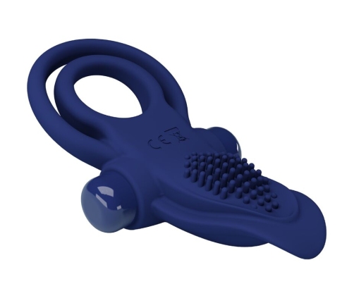 PRETTY LOVE - BRONSON DOUBLE RING WITH VIBRATION BLUE