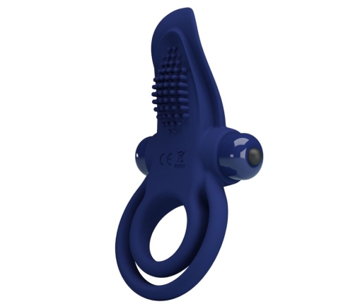 PRETTY LOVE - BRONSON DOUBLE RING WITH VIBRATION BLUE