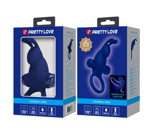 PRETTY LOVE - JIRO ANILLO RABBIT CON VIBRACIÓN AZUL