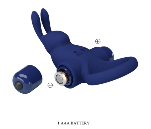 PRETTY LOVE - JIRO ANILLO RABBIT CON VIBRACIÓN AZUL