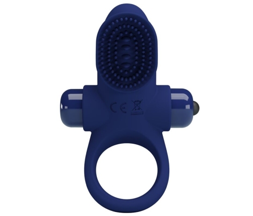 PRETTY LOVE - PALLE RING WITH VIBRATION BLUE