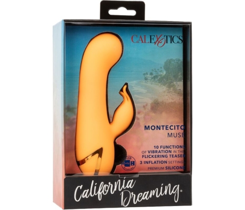 CALEXOTICS - MONTECITO MUSE VIBRATOR RABBIT ORANGE BY CALIFORNIA DREAMING