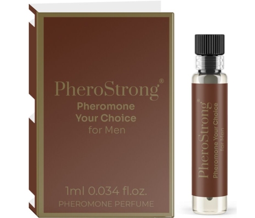 PHEROSTRONG - PHEROMONE PERFUME YOUR CHOICE FOR MEN 1 ML
