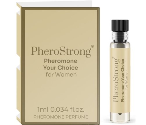 PHEROSTRONG - PHEROMONE PERFUME YOUR CHOICE FOR WOMEN 1 ML