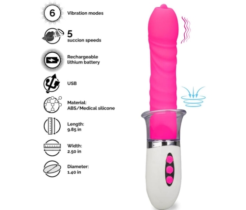 ARMONY - LIBERTY VIBRATOR & THRUSTING WITH TONGUE