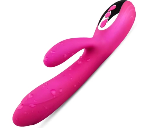 ARMONY - FLEXIBLE VIBRATOR & STIMULATOR WITH FUCHSIA HEAT EFFECT