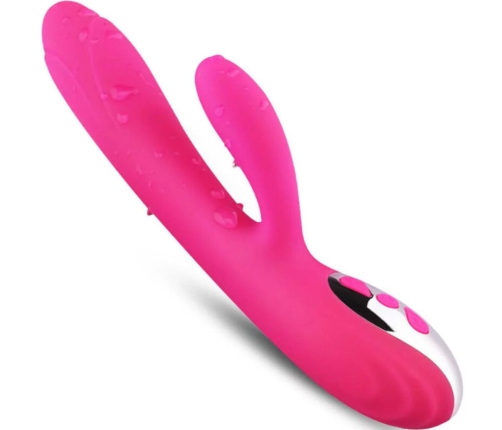 ARMONY - FLEXIBLE VIBRATOR & STIMULATOR WITH FUCHSIA HEAT EFFECT