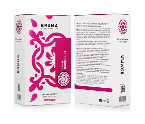 BRUMA - BUBBLEGUM FLAVOR INTENSIFYING BALM 15 ML