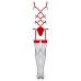 LIVCO CORSETTI FASHION - THIARA LC 20213 SET BODY + STOCKINGS RED L/XL