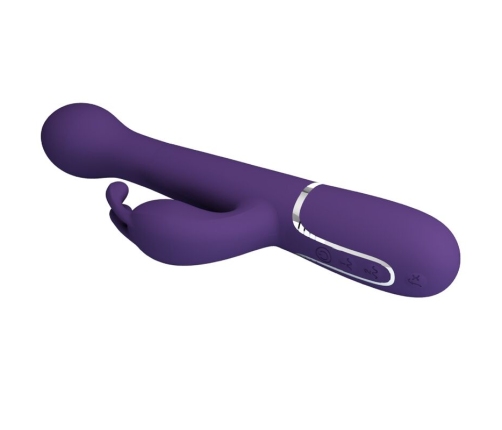 PRETTY LOVE - DEJON VIBRADOR RABBIT 3 EN 1 MULTIFUNCIÓN MORADO