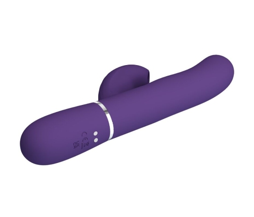 PRETTY LOVE - PERLITA VIBRADOR PUNTO G 3 EN 1 MULTIFUNCIÓN MORADO