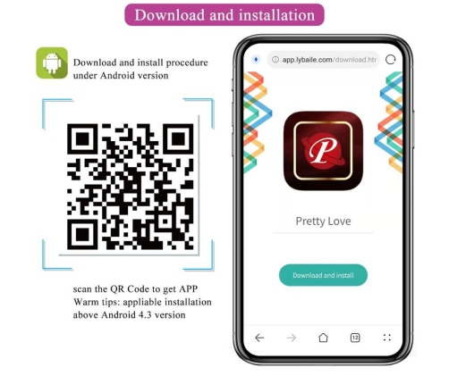 PRETTY LOVE - HECTOR VIBRADOR ELECTROSHOCK APP GRATUITA VIOLETA