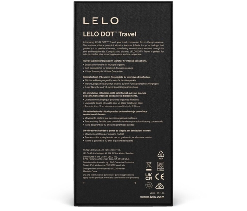 LELO - DOT TRAVEL ESTIMULADOR DE CLÍTORIS MORADO