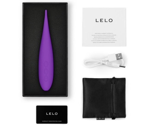 LELO - DOT TRAVEL ESTIMULADOR DE CLÍTORIS MORADO