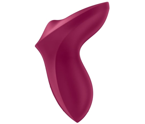 SATISFYER - EXCITERRR LAY-ON CLITORIS BERRY VIBRATOR