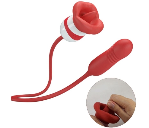 PRETTY LOVE - ASHLYNN MASTURBADOR BOCA ROJO