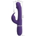 PRETTY LOVE - KAMPAS VIBRADOR RABBIT 3 EN 1 MULTIFUNCIÓN CON LENGUA VIOLETA