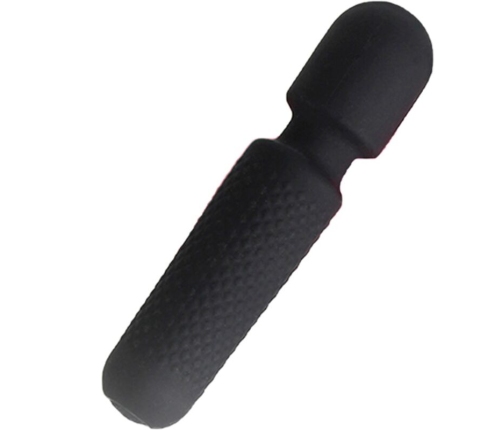 ARMONY - YOUR MAGIC MASSAGER & VIBRATOR RECHARGEABLE 10 VIBRATIONS WAND DOTS BLACK