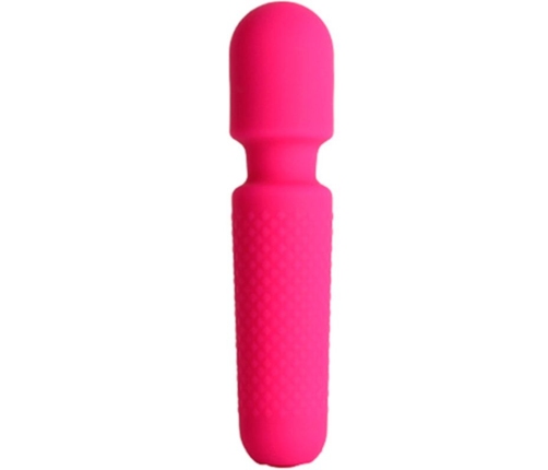 ARMONY - YOUR MAGIC MASSAGER & VIBRATOR RECHARGEABLE 10 VIBRATIONS WAND DOTS PINK