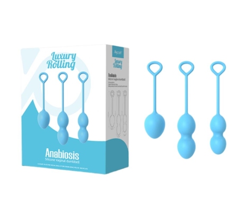 ARMONY - ANABIOSIS VAGINAL DUMBBELL 3 LEVELS BLUE