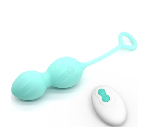 ARMONY - BLOSSOMS VAGINAL DUMBBELL VIBRATION REMOTE CONTROL 10 VIBRATIONS GREEN