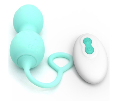 ARMONY - BLOSSOMS VAGINAL DUMBBELL VIBRATION REMOTE CONTROL 10 VIBRATIONS GREEN